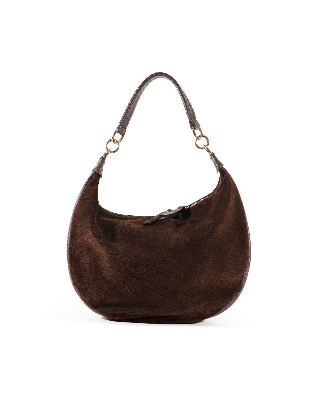 Toscana Bruciato Suede Hobo Bag