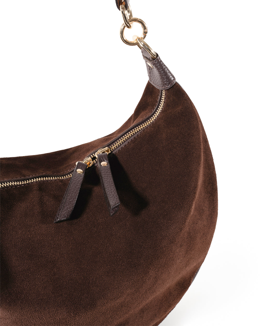 Toscana Bruciato Suede Hobo Bag